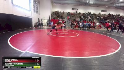 130 lbs Semifinal - Idaly Garcia, Vista Peak vs Elizabeth Doerre, ThunderRidge