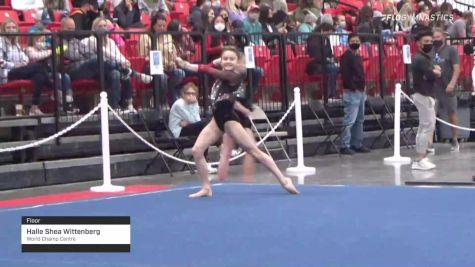Halle Shea Wittenberg - Floor, World Champ Centre - 2021 Region 3 Women's Championships