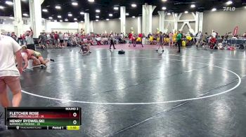 175 lbs Round 2 (10 Team) - Fletcher Rose, Viking Wrestling Club vs Henry Rydwelski, Naperville Phoenix