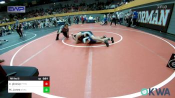 130 lbs Rr Rnd 2 - Eathan Glossip, Perkins vs Mason Jones, Newcastle Youth Wrestling