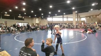 45 lbs Round 2 - Justus Chapman, Ground Zero Wrestling vs Connor Ishuin, Believe 2 Achieve