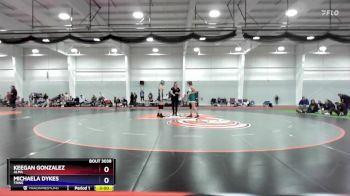 123 lbs Cons. Round 2 - Michaela Dykes, Trine vs Keegan Gonzalez, Alma
