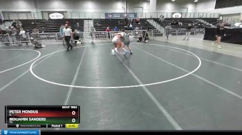 170 lbs Cons. Round 2 - Benjamin Sanders, TX vs Peter Mondus, IL