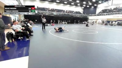 149 lbs Champ. Round 1 - Isaac Woods, Lemoore College vs Emilio Medina, Moorpark College