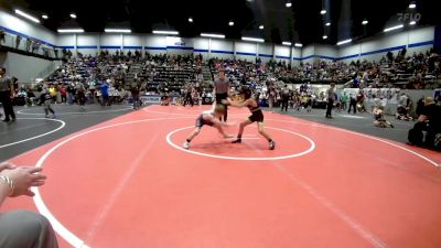 58 lbs Consi Of 4 - Caius Moore, Standfast vs Jonathan Mabie, Choctaw Ironman Youth Wrestling