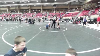 60-65 lbs Round 5 - Mia Nothern, Chanute vs Bo Evans, Ogdens Outlaws