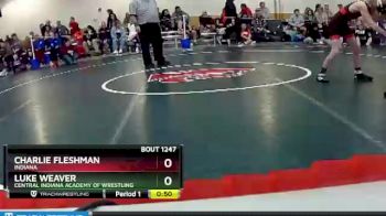100 lbs Cons. Round 4 - Luke Weaver, Central Indiana Academy Of Wrestling vs Charlie Fleshman, Indiana