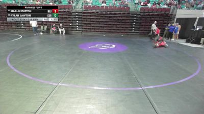 215 lbs Consi Of 8 #1 - Maalik Patton, Military Magnet vs Rylan Lawton, Clinton