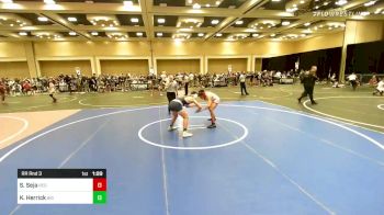 156 lbs Rr Rnd 3 - Sammy Seja, Red Wave WC vs Kayleb Herrick, Big Cat