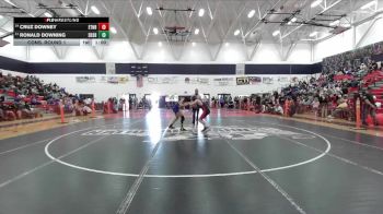 Boys 152 lbs Cons. Round 1 - Cruz Downey, Etna Boys vs Ronald Downing, Shasta Boys