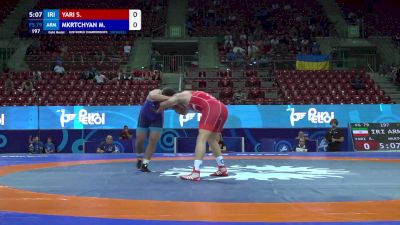 79 kg Finals 1-2 - Sobhan Yari, Iran vs Mushegh Mkrtchyan, Armenia