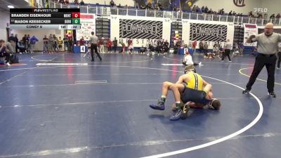 107 lbs Consy 6 - Branden Eisenhour, Montoursville vs Mason Keesecker, Derry