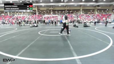 43 lbs Champ. Round 2 - Knox McMurtry, Midwest Destroyers vs Quentin Forbes, Abilene