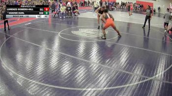132 lbs Cons. Round 4 - Hunter Hurl, Newberg vs Lorenzo Romero-Hill, Dallas