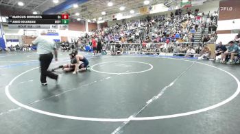 138 lbs Champ. Round 3 - Marcus Birrueta, Bishop Alemany vs Amir Khanjan, Westview