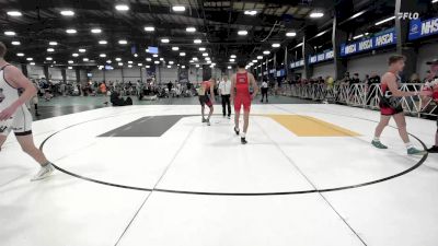 127 lbs Rr Rnd 1 - Brody Weimer, Indiana Outlaws Gold vs Luca Schiavon, Mat Warriors Yellow