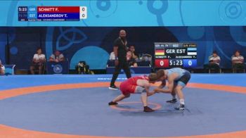 79 kg 1/4 Final - Felix Schmitt, Germany vs Tristan Aleksandrov, Estonia