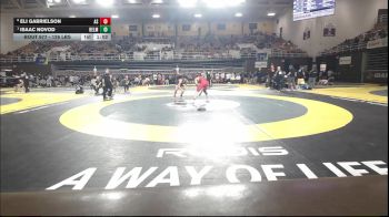 126 lbs Quarterfinal - Eli Gabrielson, Archbishop Spalding vs Isaac Novod, Belmont Hill School