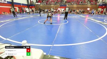 86 lbs Consolation - Parker Teague, Bartlesville Junior High vs Matthew Salazar, Bartlesville Junior High