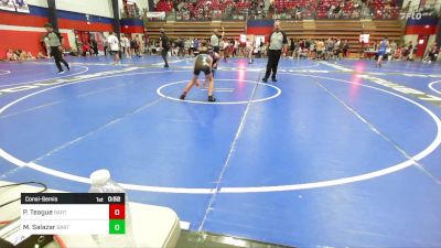 86 lbs Consolation - Parker Teague, Bartlesville Junior High vs Matthew Salazar, Bartlesville Junior High