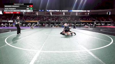 174 lbs Round Of 64 - Brennen Benedict, Utah Tech vs Alex Fogarty, Maine Maritime