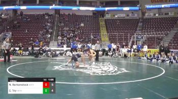 170 lbs Prelims - Nolan Berkenstock, Notre Dame Hs - Green Pond vs Cole Toy, Reynolds Hs