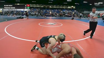 126 lbs Round Of 64 - Blake Getz, IN vs Preston White, SC