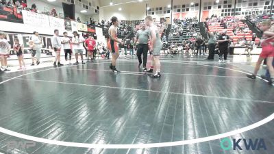 170 lbs Quarterfinal - Jaydan Gates, Gore Pirate Youth Wrestling vs Phillip Daugherty, Tahlequah Wrestling Club