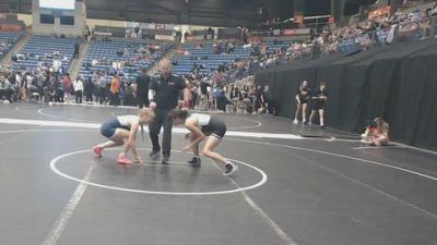 117 lbs Champ. Round 2 - Isabella Salas, Carl Albert vs Meghan Menke, Missouri Baptist University