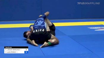 ERICK JESUS SANCHEZ vs FELIX LUIS PEREZ 2022 Pan IBJJF Jiu-Jitsu No-Gi Championship