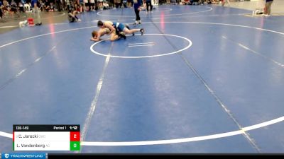 136-149 lbs Semifinal - Colton Jarecki, Duncan Wrestling Club vs Logan Vandenberg, Aquinas Catholic