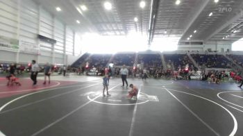 62 lbs 5th Place - Ashton Lopez, Parker Invictus WC vs Bryson Valenzuela, Dominate Club Wrestling