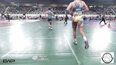 161 lbs Quarterfinal - Corbin Davis, Moore JH vs Braxton Taylor, Sallisaw Takedown Club