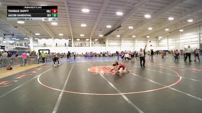 96 lbs Consi Of 4 - Thomas Duffy, Holliston vs Jacob Sandoval, Refinery WC
