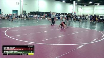 106 lbs Round 5 (16 Team) - James Sharp, S.E.O. Wrestling Club- Team Red vs Ziggy Sandobal, S.E.O. Wrestling Club- Team White
