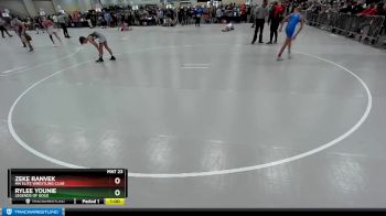 110 lbs Cons. Round 1 - Rylee Younie, Legends Of Gold vs Zeke Ranvek, MN Elite Wrestling Club