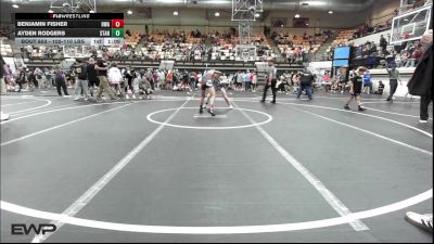 105-110 lbs Rr Rnd 1 - Benjamin Fisher, HURRICANE WRESTLING ACADEMY vs Ayden Rodgers, Standfast OKC
