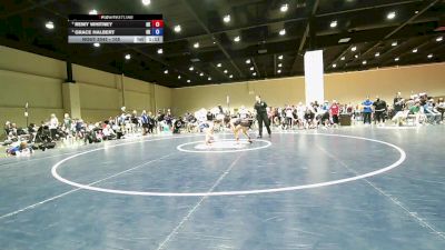 105 lbs 1st Place Match - Dakota Harris, OK vs Reanna Spangler, KS