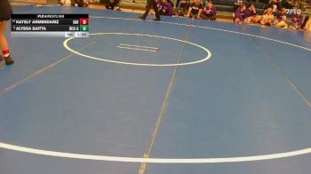 155 lbs 11th Place Match - Alyssa Saitta, Bellevue East vs Kayely Armendariz, Great Bend HS
