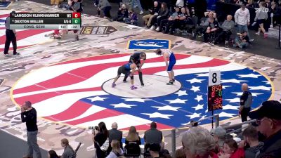 Cons. Semi - Langdon Klinkhammer, West Central vs Dexton Miller, Beresford/Alcester-Hudson