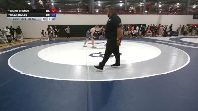 86 kg Cons. Quarters - Aidan Brenot, SouthwesrtWrestling Club vs Silas Dailey, Minnesota - RTC