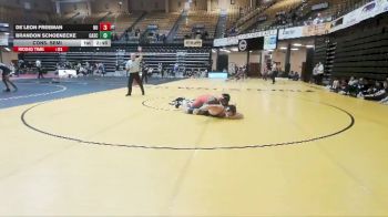 285 lbs Cons. Semi - De`Leon Freeman, Newman vs Brandon Schoenecke, Carl Albert State