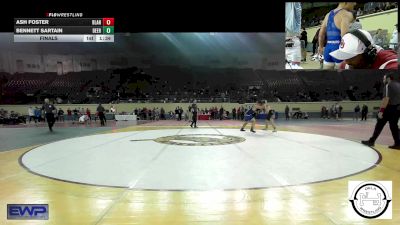 200 lbs Final - Ash Foster, Blanchard High School vs Bennett Sartain, Deer Creek Wrestling