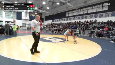 110 lbs Cons. Round 1 - Emi Yoshii, Walnut vs Valeria Garcia, Villa Park