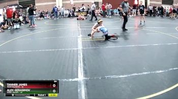 64 lbs Round 1 (4 Team) - Tanner James, Team Palmeto vs Alex Gerasimov, Steel Valley