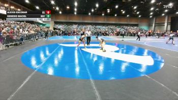 140 lbs Champ. Round 1 - Genesis Maciel, Menlo-Atherton vs Alexis Escobar, Kelso