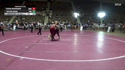 6A 285 lbs Cons. Round 5 - Victor Davis, Percy Julian vs David Mcgruder, Russell County