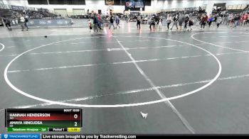 112 lbs Champ. Round 2 - Hannah Henderson, MO vs Amaya Hinojosa, CO