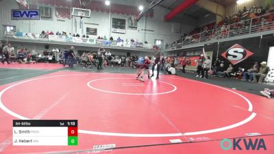 84-92 lbs Quarterfinal - Lucas Smith, Pocola Youth Wrestling vs Jace Hebert, Viking Wrestling Club