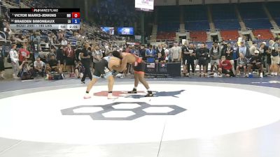 190 lbs Champ. Rd Of 32 - Victor Marks-Jenkins, Maryland vs Braeden Simoneaux, Louisiana